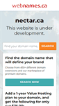 Mobile Screenshot of nectar.ca